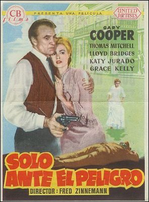 High Noon Gary Cooper Grace Kelly Lloyd Bridges folded