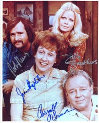 All in the Family cast signed by four