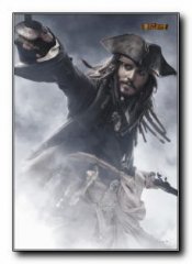 Pirates 3 - Captain Jack 27x39 Movie Poster