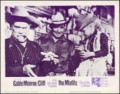 Misfits Clark Gable Marilyn Monroe # 8 1961