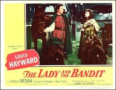 LADY AND THE BANDIT Louis Hayward 1951 # 1 1951