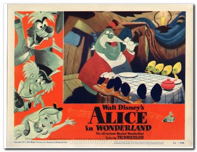 Alice in Wonderland Walt Disney