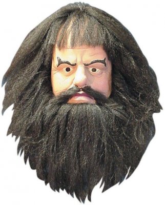 Hagrid Latex Mask