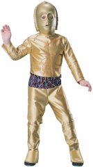 Deluxe C-3PO™ Child Costume Star Wars Size S, M, L