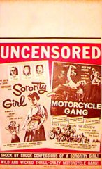 SORORITY GIRL / MOTORCYCLE GANG