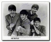 Beatles signed by 4