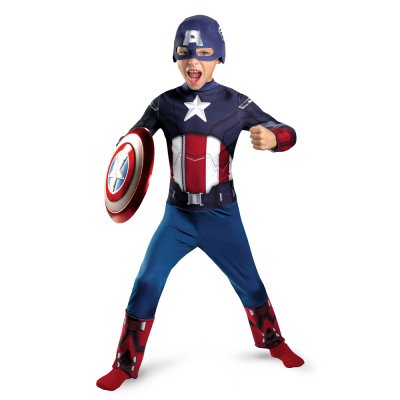 Avengers Captain America Movie Classic Child Costume