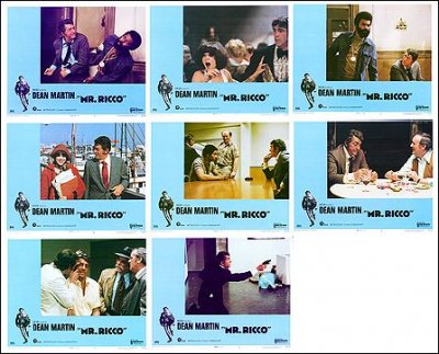 Mr. Ricco Dean Martin 8 card set 1975