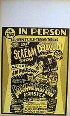 Scream Dracula Show / Frankenstein Monster