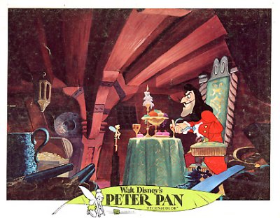 Peter Pan Disney 1969 Hook pictured