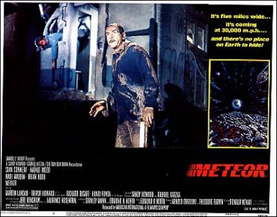 Meteor 8 card set Sean Connery