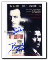 Philadelphia cast Tom Hanks Denzel Washington