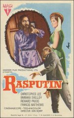 Rasputin The Mad Monk Christopher Lee Barbara Shelley Richard Pasco Hammer