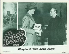 INVISIBLE MONSTER Chapter 2: The Acid Clue 1950