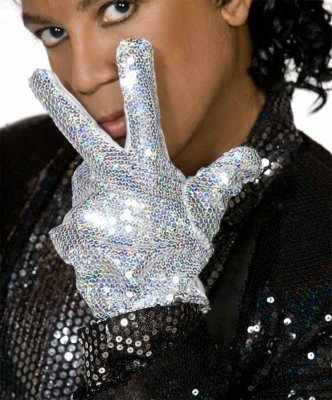Michael Jackson Sequin Glove IN STOCK! + Free Pic