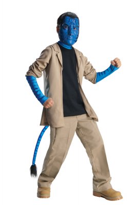 AVATAR Movie Jake Sully Deluxe Child Costume S,M,L **IN STOCK**