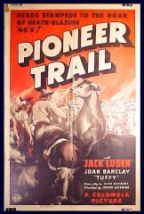 Pioneer Trail Jack Luden 1938 ORIGINAL LINEN BACKED 1SH