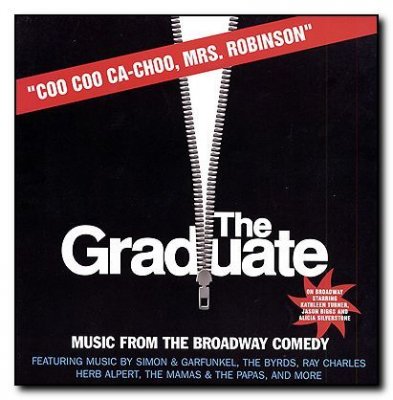 Graduate Broadway Kathleen Turner Music Ray Charls, Byrds, Simon & Garfunkel