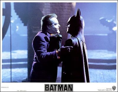 Batman 8 card set Jack Nicholson Michael Keaton