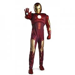 Iron Man Classic Adult Super Deluxe Costume STD, XL