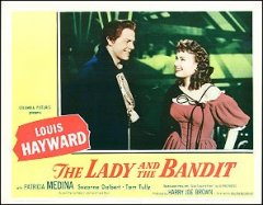 LADY AND THE BANDIT Louis Hayward 1951 # 2 1951