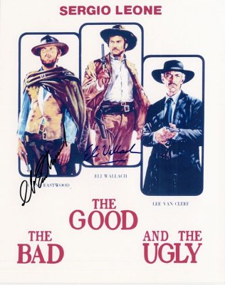 Good Bad and the Ugly Clint Eastwood Eli Wallach