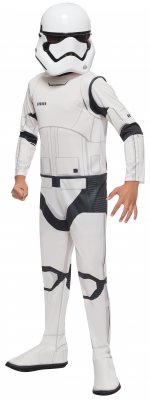 Star Wars Force Awakens Stormtrooper Child Classic Costume Size S,M,L