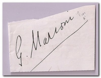 Marconi Guglielmo Marchese Marconi Inventor of the Radio Rare museum quality