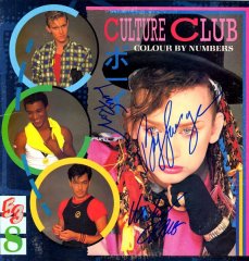 Culture Club Boy George signed