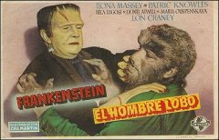 Frankenstein meets the Wolfman Bela Lugosi Lon Chaney Ilona Massey