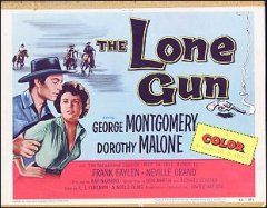 LONE GUN George Montgomery