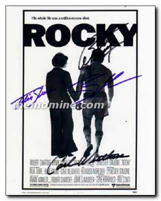 Rocky Sylvester Stallone Talia Shire Burt Young Carl Weathers
