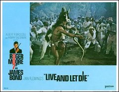 Live and let Die # 8 Roger Moore James Bond 1973