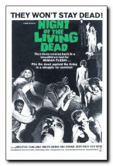 Night of the Living Dead 1968 Hard to get poster Linen backed