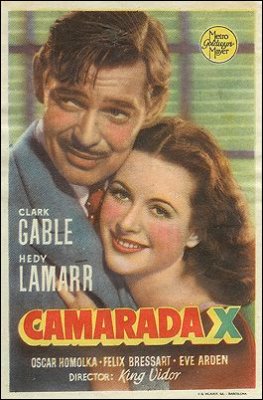 Comrade X Clark Gable Hedy Lamarr Eve Arden