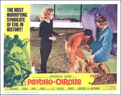 Psycho-Circus Christopher Lee Leo Genn #6 1967