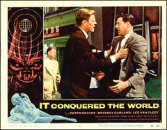 It Conquered the World Peter Graves Pictured Beverly Garland