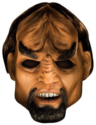 STAR TREK-NEXT GENERATION Worf Mask