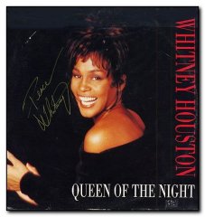 Houston Whitney Signed Album