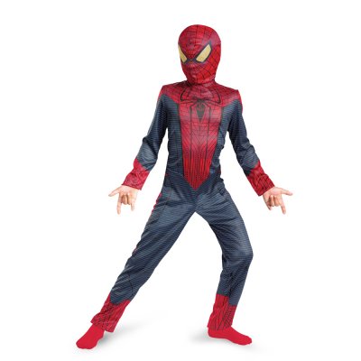 Spiderman Movie Classic Child Costume Size XS,S,M,L,XL