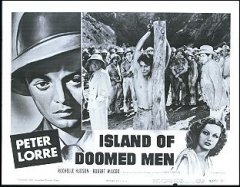 ISLAND OF DOOMED MEN Peter Lorre R55