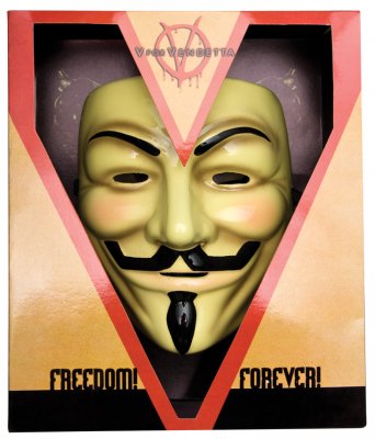 V For Vendetta Collector's Edition Mask NEW!!! 2011!!!