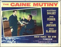 CAINE MUTINY Gumphrey Bogart, Jose Ferrer 1954
