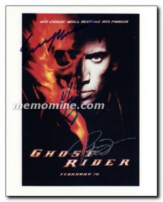 Ghost Rider Nicholas Cage Eva Mendes Peter Fonda