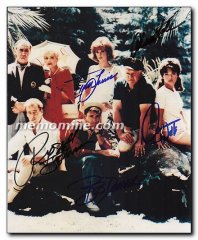 Gilligan's Island cast signed by four