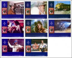 BRONCO BILLY 8 card set Clint Eastwood 1980