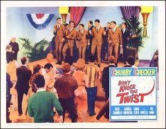 Don't Knock the Twist Chubby Checker card #6 from the 1962 movie