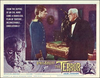 Terror Boris Karloff Jack Nicholson Roger Corman