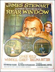 Rear Window Hitchcock All English Indian 60's ORIGINAL LINEN BACKED 1SH