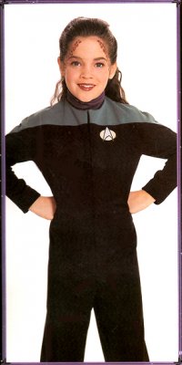 Star Trek Lt. Dax Deluxe Teal M Child